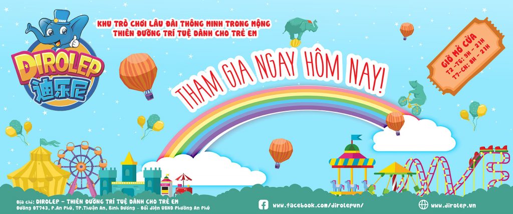 DIROLEP- THIÊN ĐƯỜNG TRÍ TUỆ DÀNH CHO TRẺ EM