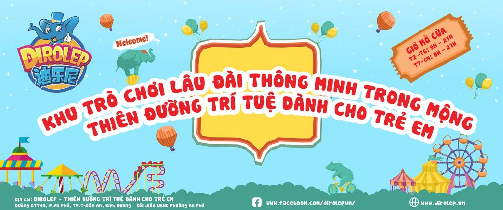 DIROLEP- THIÊN ĐƯỜNG TRÍ TUỆ DÀNH CHO TRẺ EM